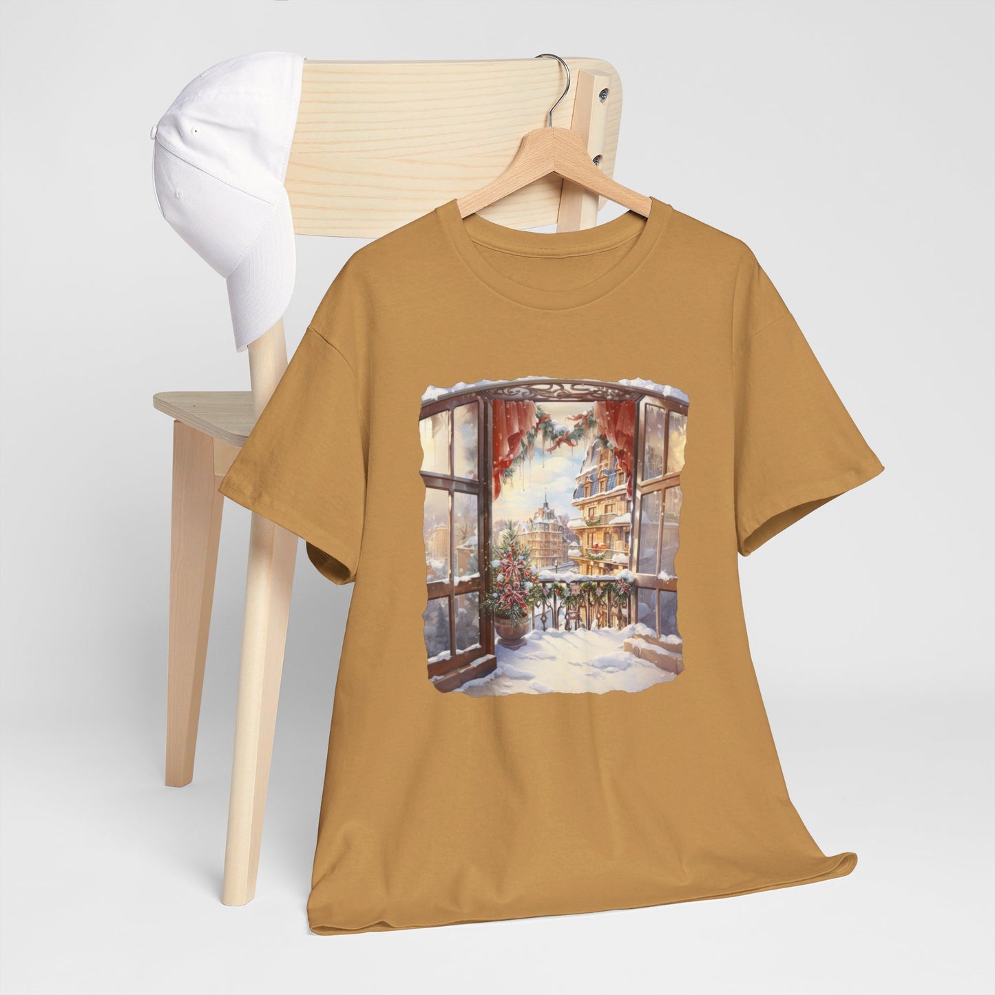 Christmas City To The Window  - T-Shirt