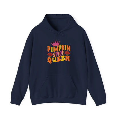 Pumpkin Spice Queen, Fall’s Royalty - Hooded Sweatshirt