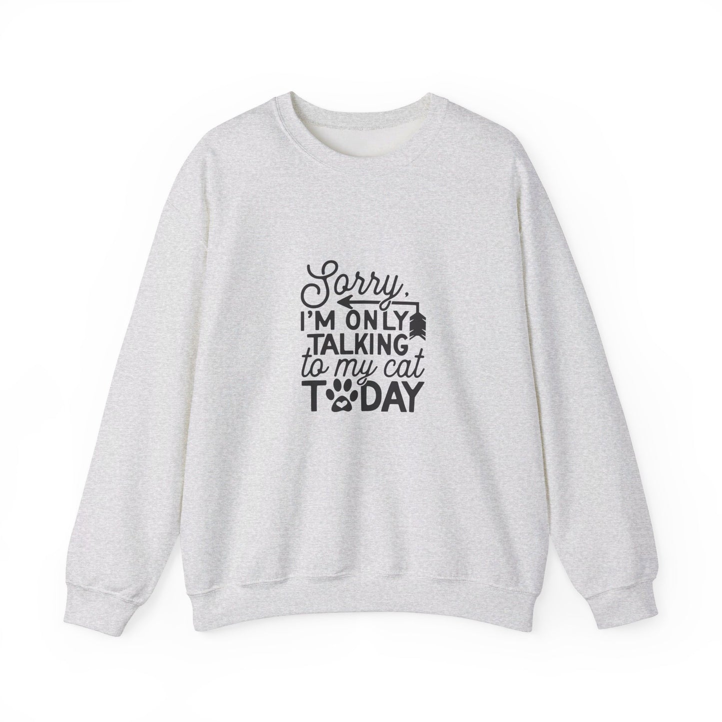 Sorry I'm Only Talking To My Cat - Sweatshirt