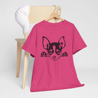 Peeking Chihuahua, Pure Cuteness - T-Shirt