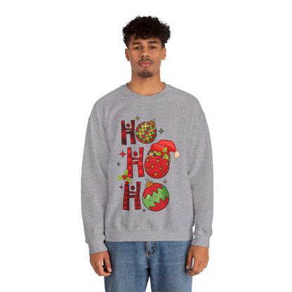 Ho Ho Ho - Christmas Light - Crewneck Sweatshirt