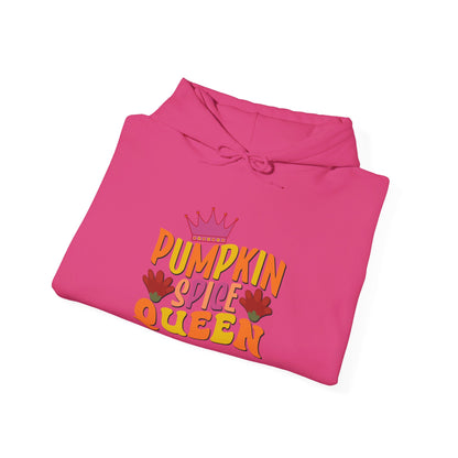 Pumpkin Spice Queen, Fall’s Royalty - Hooded Sweatshirt