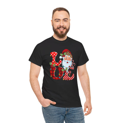 Festive Santa LOVE - T-Shirt