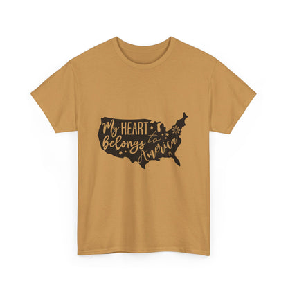 My Heart Belongs to America T-Shirt