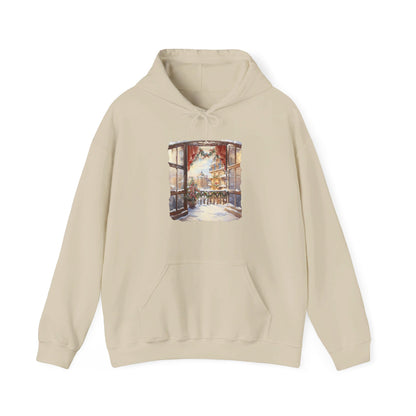 Christmas City To The Window - Hooded Sweatshirt