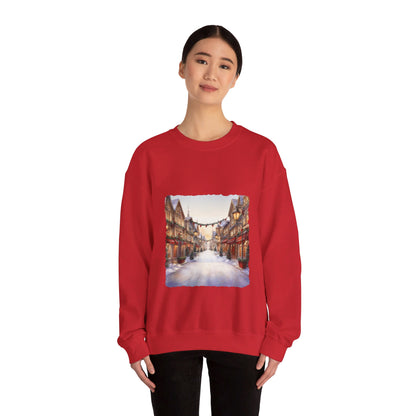 Snowy Christmas Village 9 - Sweatshirt