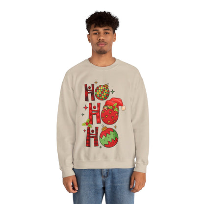 Ho Ho Ho - Christmas Light - Crewneck Sweatshirt