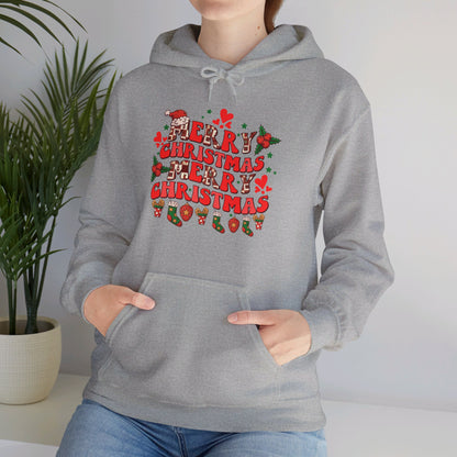 Merry Christmas Merry Christmas - Hooded Sweatshirt