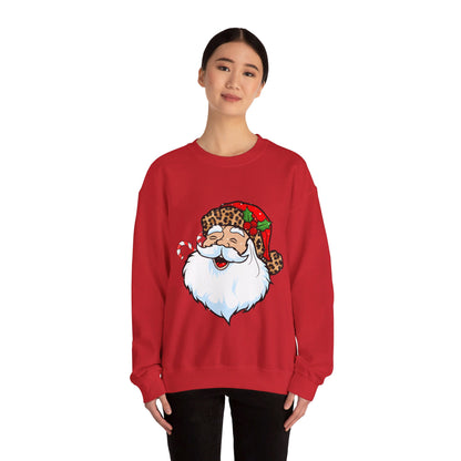 Happy Santa Claus - Christmas- Crewneck Sweatshirt