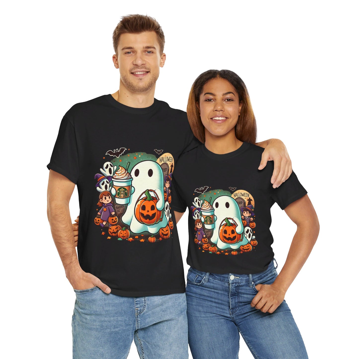 Ghost trick or treating - T-Shirt