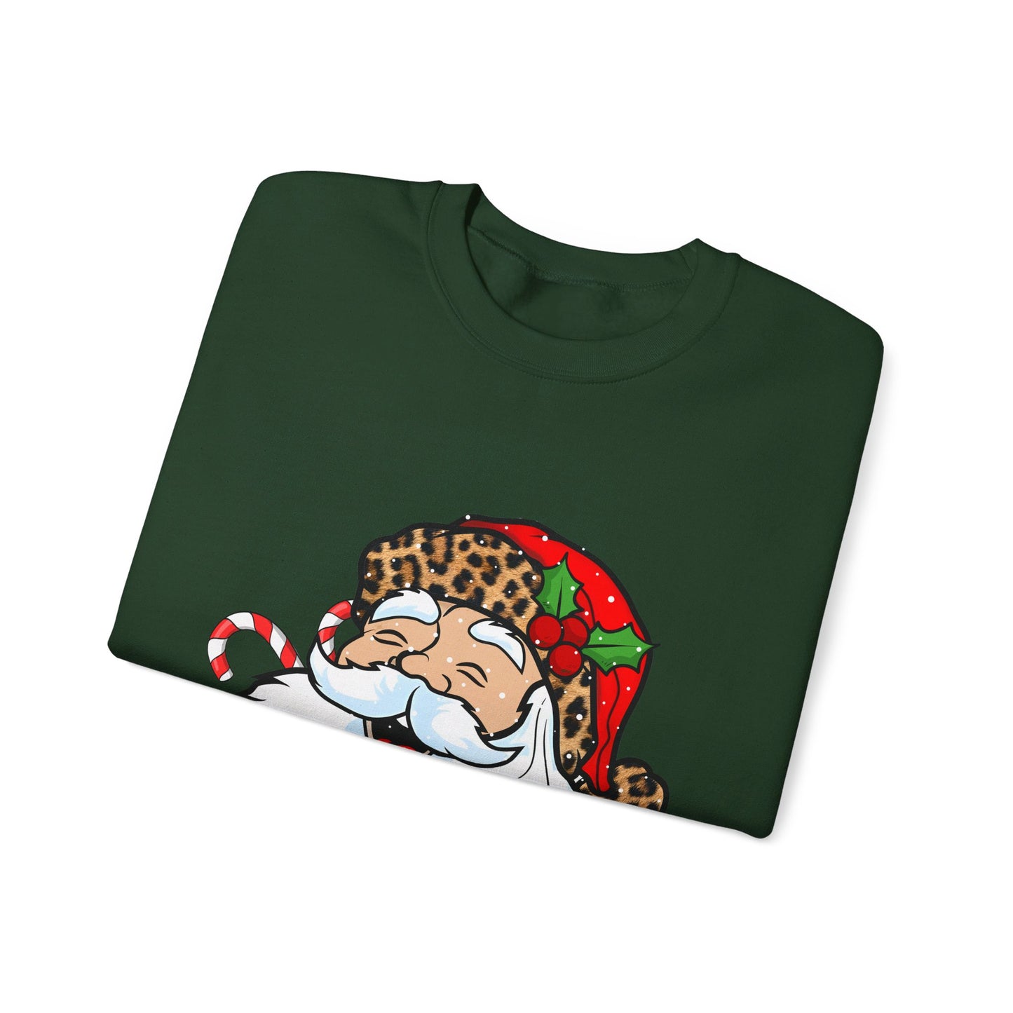 Happy Santa Claus - Christmas- Crewneck Sweatshirt