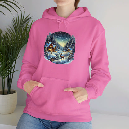 Reindeer Fueled Magic - Hooded Sweatshirt