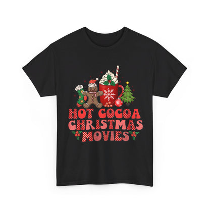 Hot Cocoa Christmas Movies T-Shirt