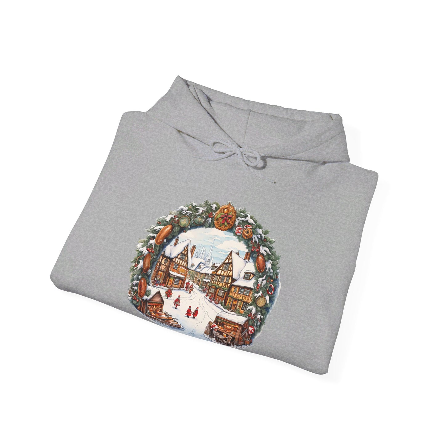 Village Yuletide Joy - Hooded Sweatshirt