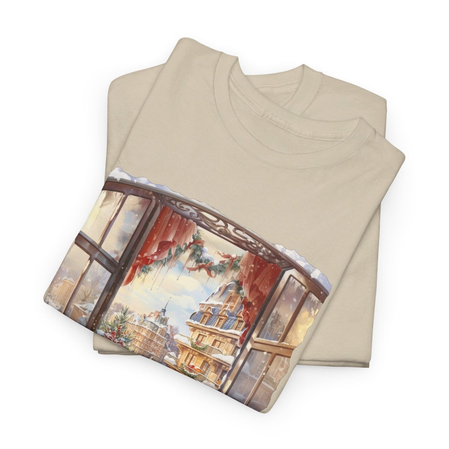 Christmas City To The Window  - T-Shirt