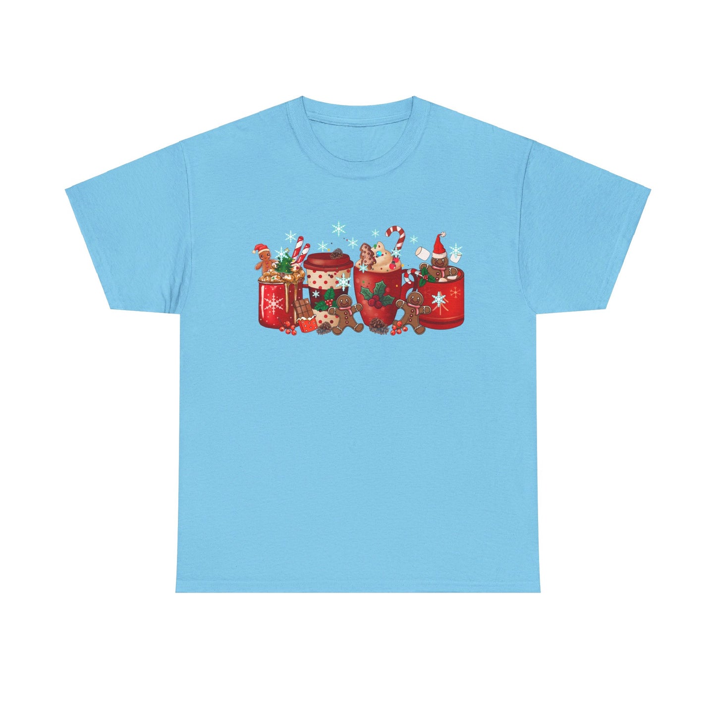 Christmas Cocoa & Gingerbread Delight - T-Shirt