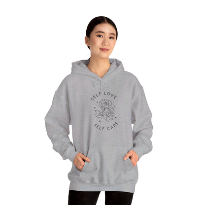 Self Love, Self Care - Hooded Sweatshirt