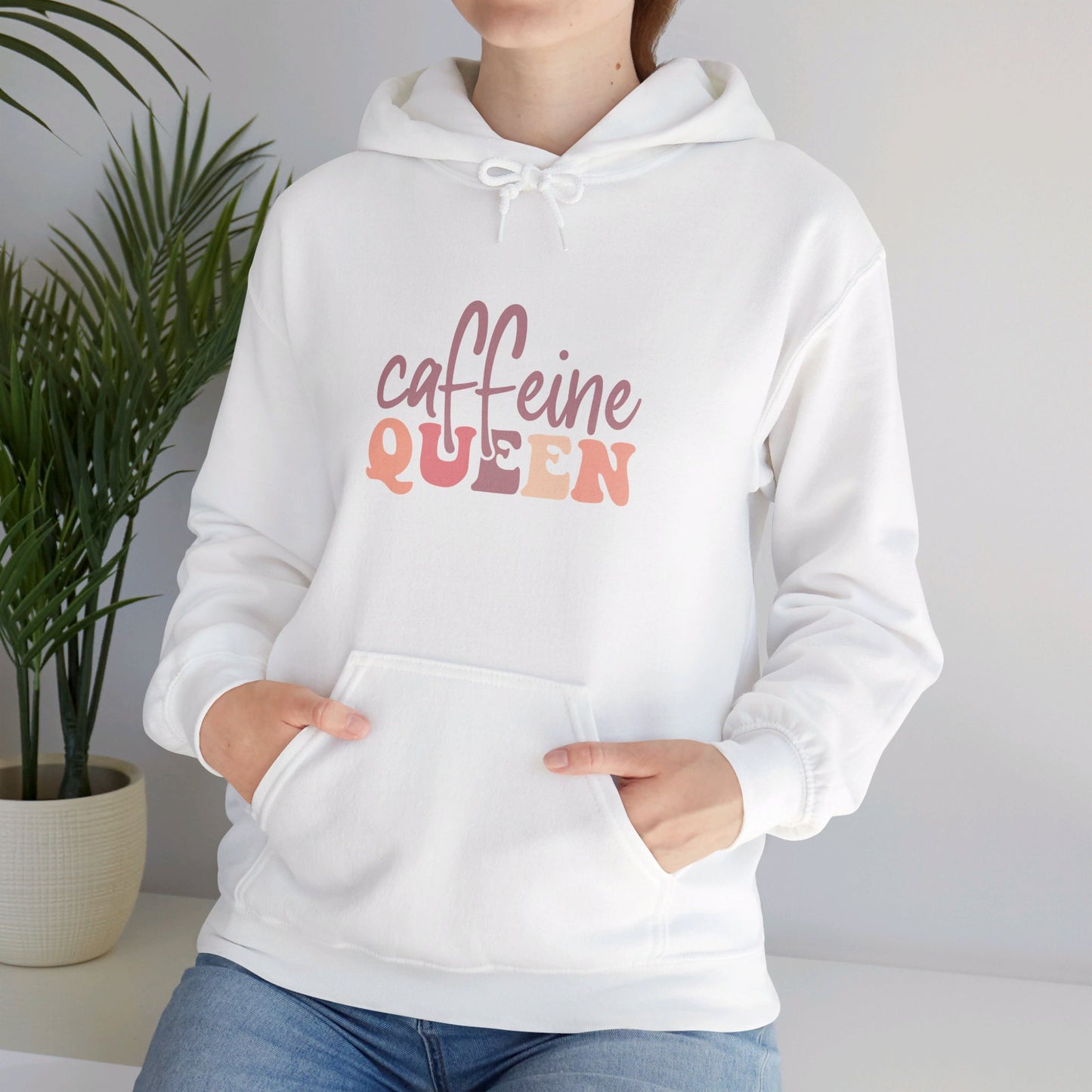 Caffeine Queen, Ruler of Mornings - Hooded Sweatshirt