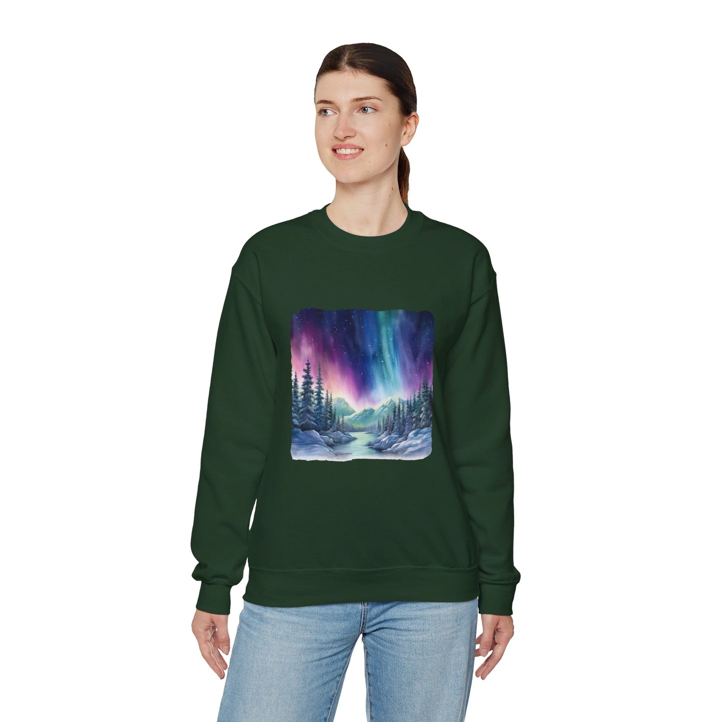 Northern Lights - Crewneck Sweatshirt