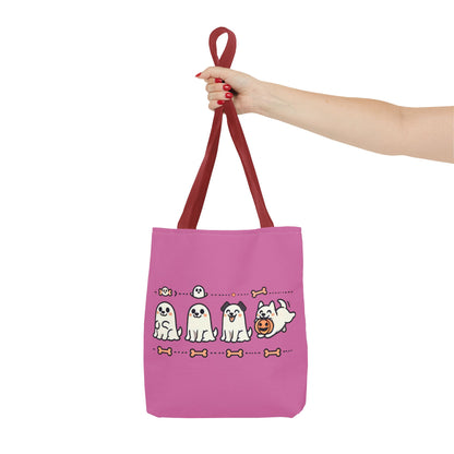 4 Friendly dog ghosts - Tote Bag