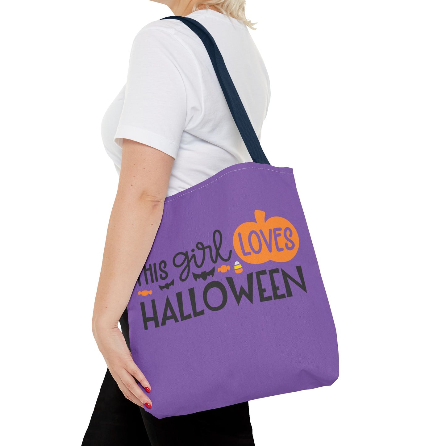 This Girl Loves Halloween - Tote Bag