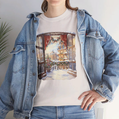 Christmas City To The Window  - T-Shirt