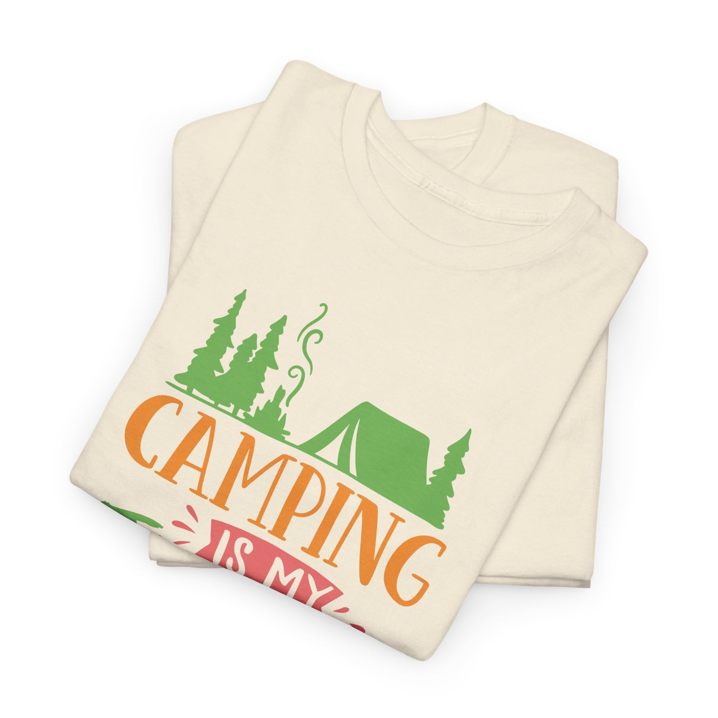 Camping Is My Therapy - T-Shirt