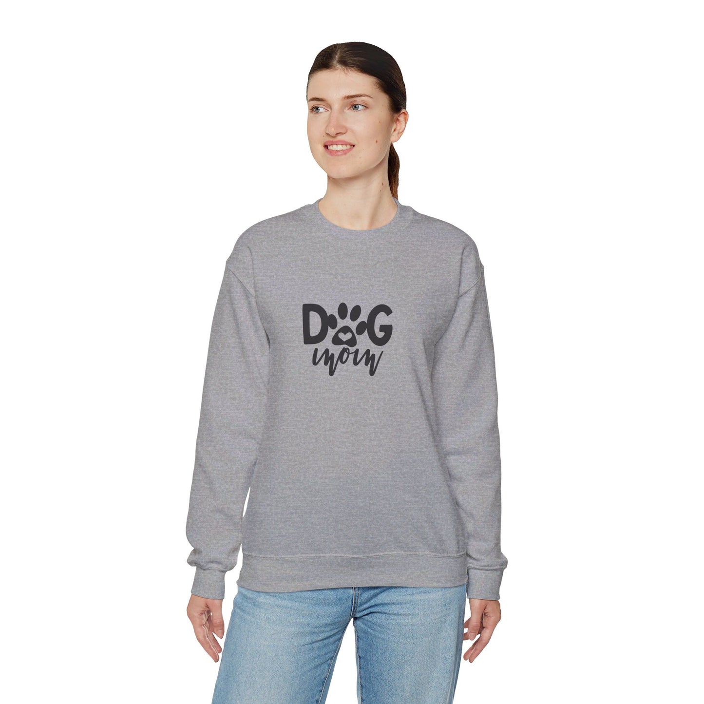 Dog Mom - Crewneck Sweatshirt