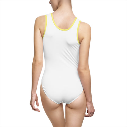 Removing Orange Stains Since 2020 Classic One-Piece Swimsuit (AOP)