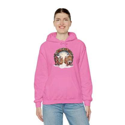 Magical Christmas Village Day - Hooded Sweatshirt