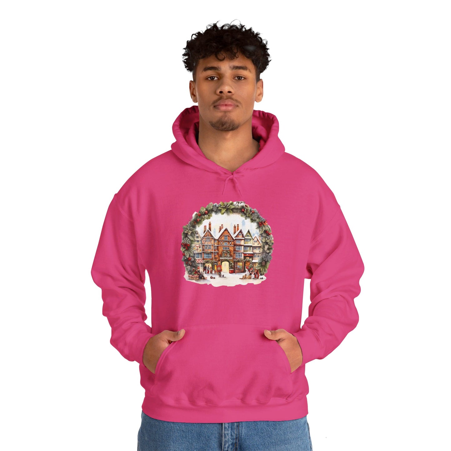 Daytime Village Magic- Hooded Sweatshirt