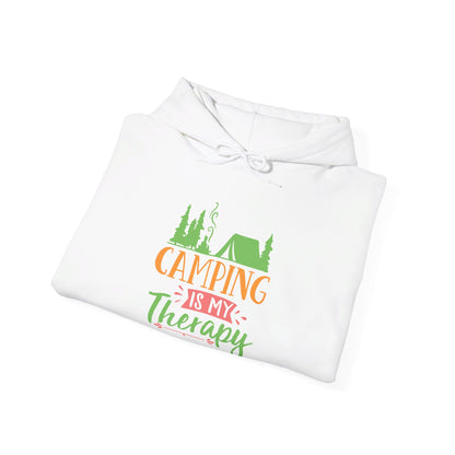 Camping Is My Therapy - Hooded Sweatshirt