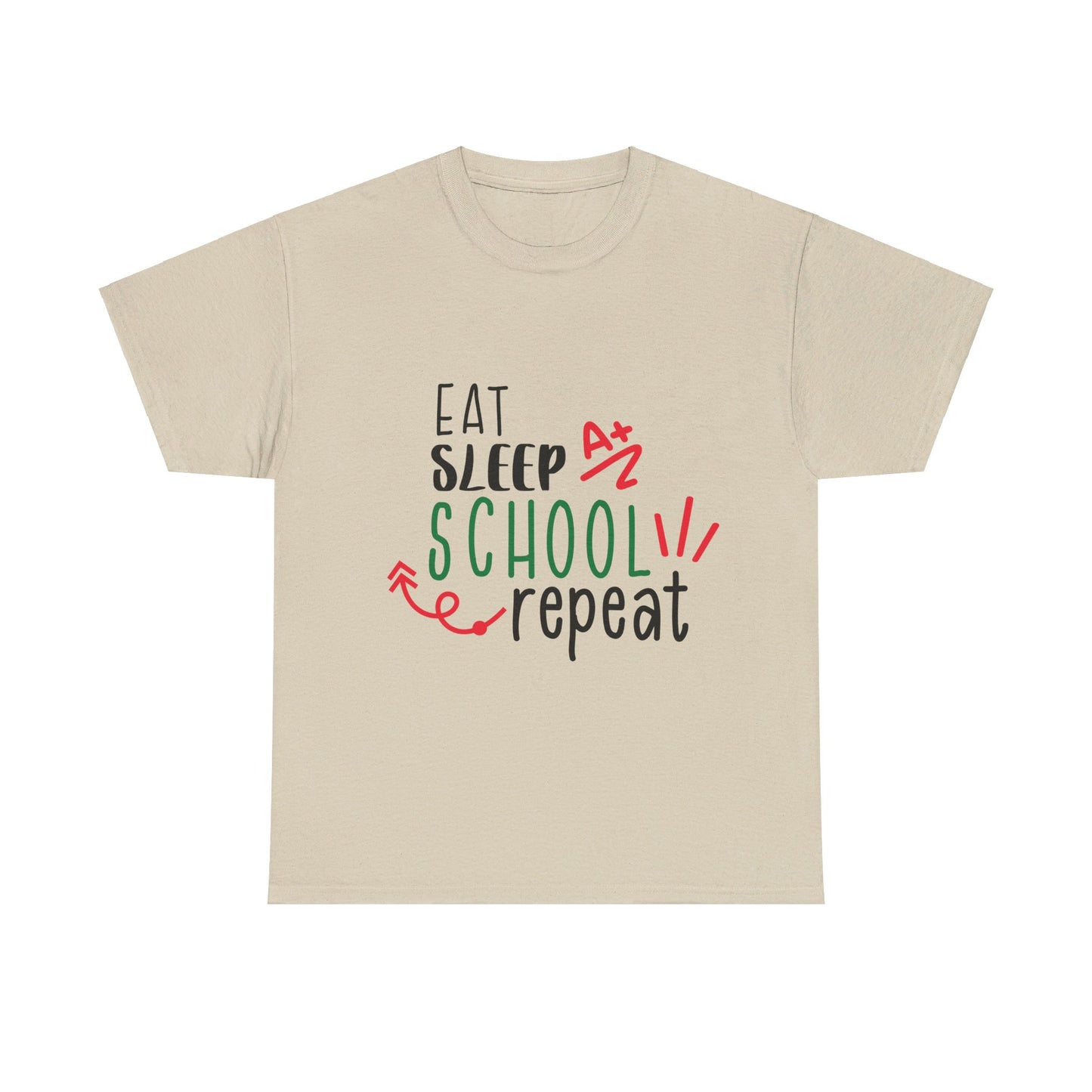 Eat Sleep School Repeat T-Shirt