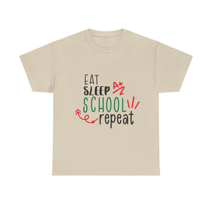 Eat Sleep School Repeat T-Shirt