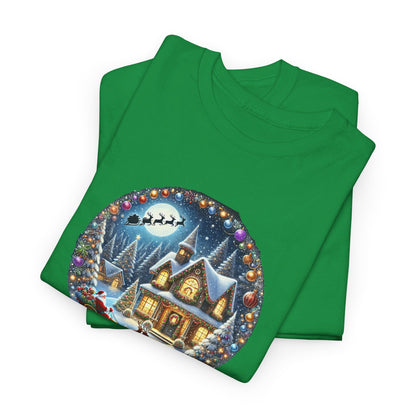 Festive Santa Sleigh - T-Shirt