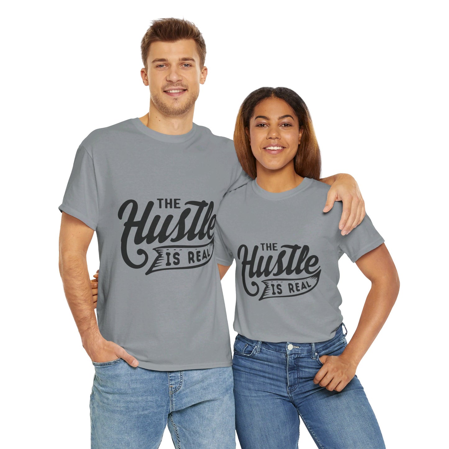 The Hustle Is Real-T-Shirt