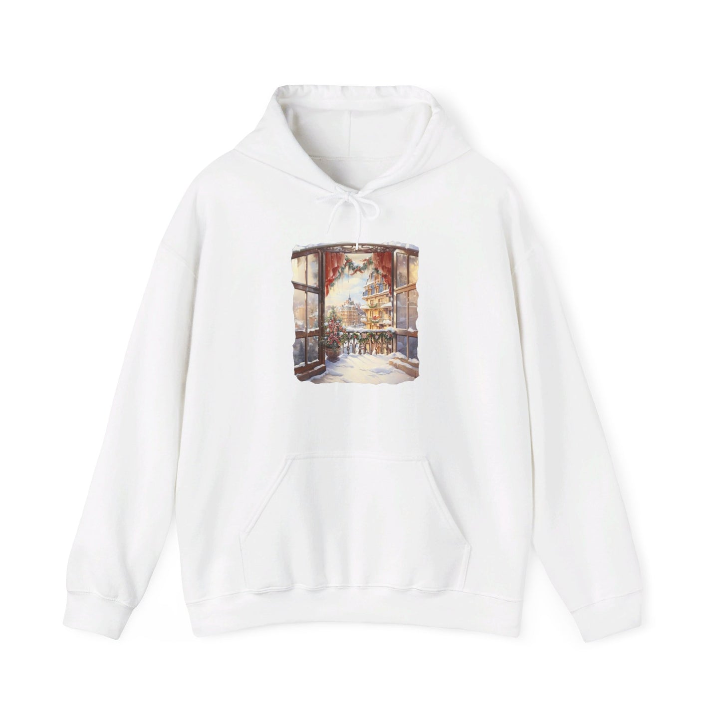 Christmas City To The Window - Hooded Sweatshirt