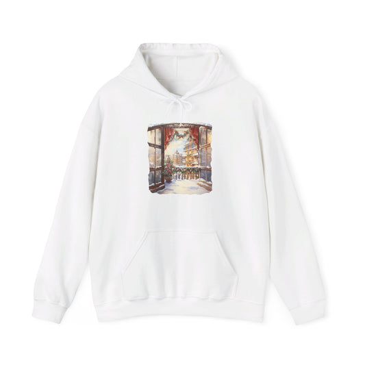 Christmas City To The Window - Hooded Sweatshirt