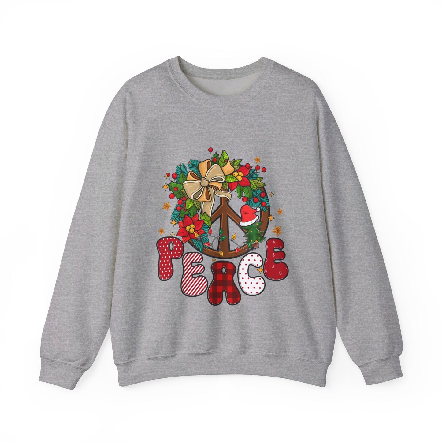 Peace - Christmas- Crewneck Sweatshirt