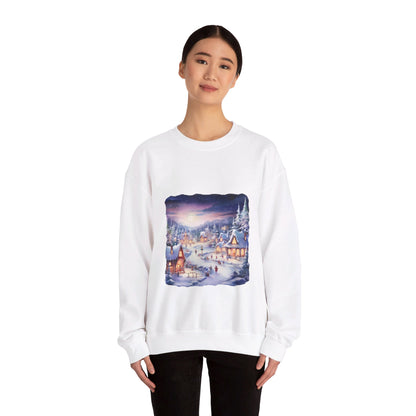 Snowy Christmas Village 3 - Sweatshirt