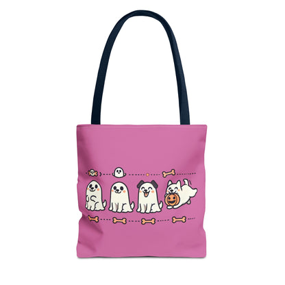 4 Friendly dog ghosts - Tote Bag