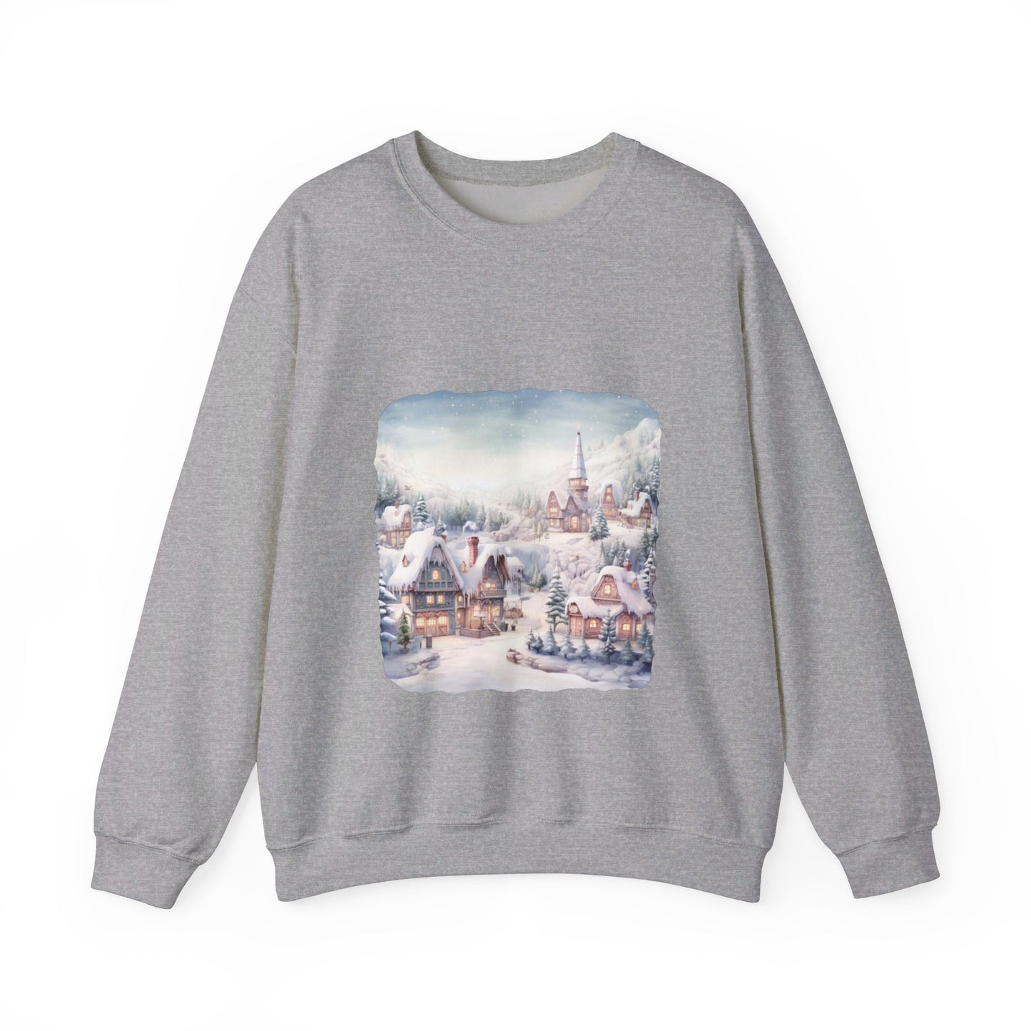 Snowy Christmas Village - Sweatshirt