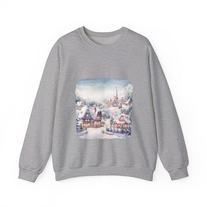 Snowy Christmas Village - Sweatshirt