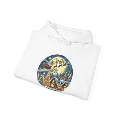 Santa's Midnight Journey - Hooded Sweatshirt