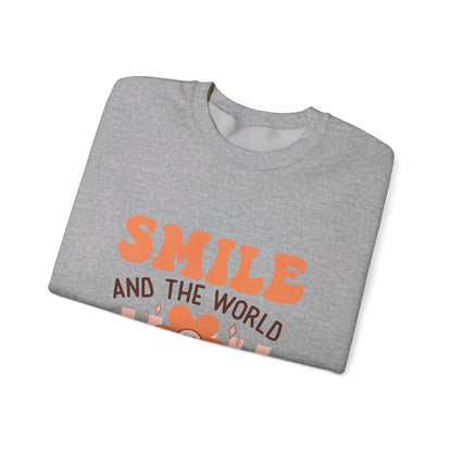 Smile And The World Smiles With You - Sweatshirt