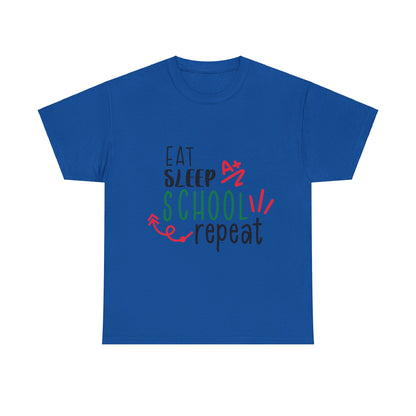 Eat Sleep School Repeat T-Shirt