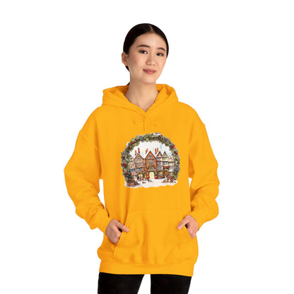 Daytime Village Magic- Hooded Sweatshirt