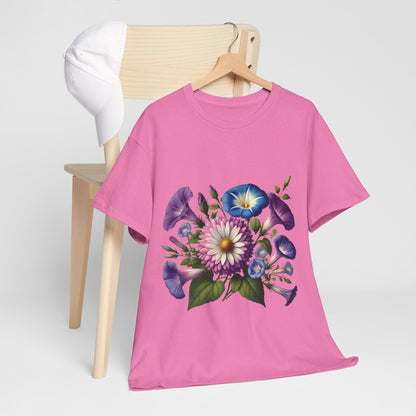 September Flowers - Birth Month - T-Shirt