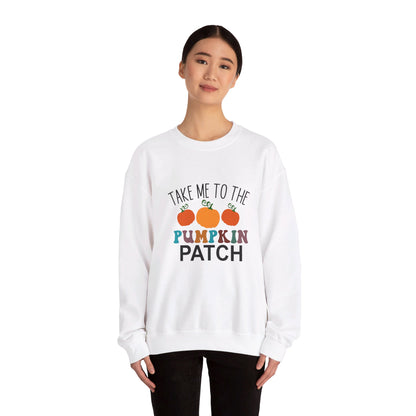 Take Me To The Pumpkin Patch - Crewneck Sweatshirt