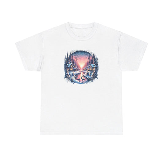 Festive Reindeer Flight - T-Shirt